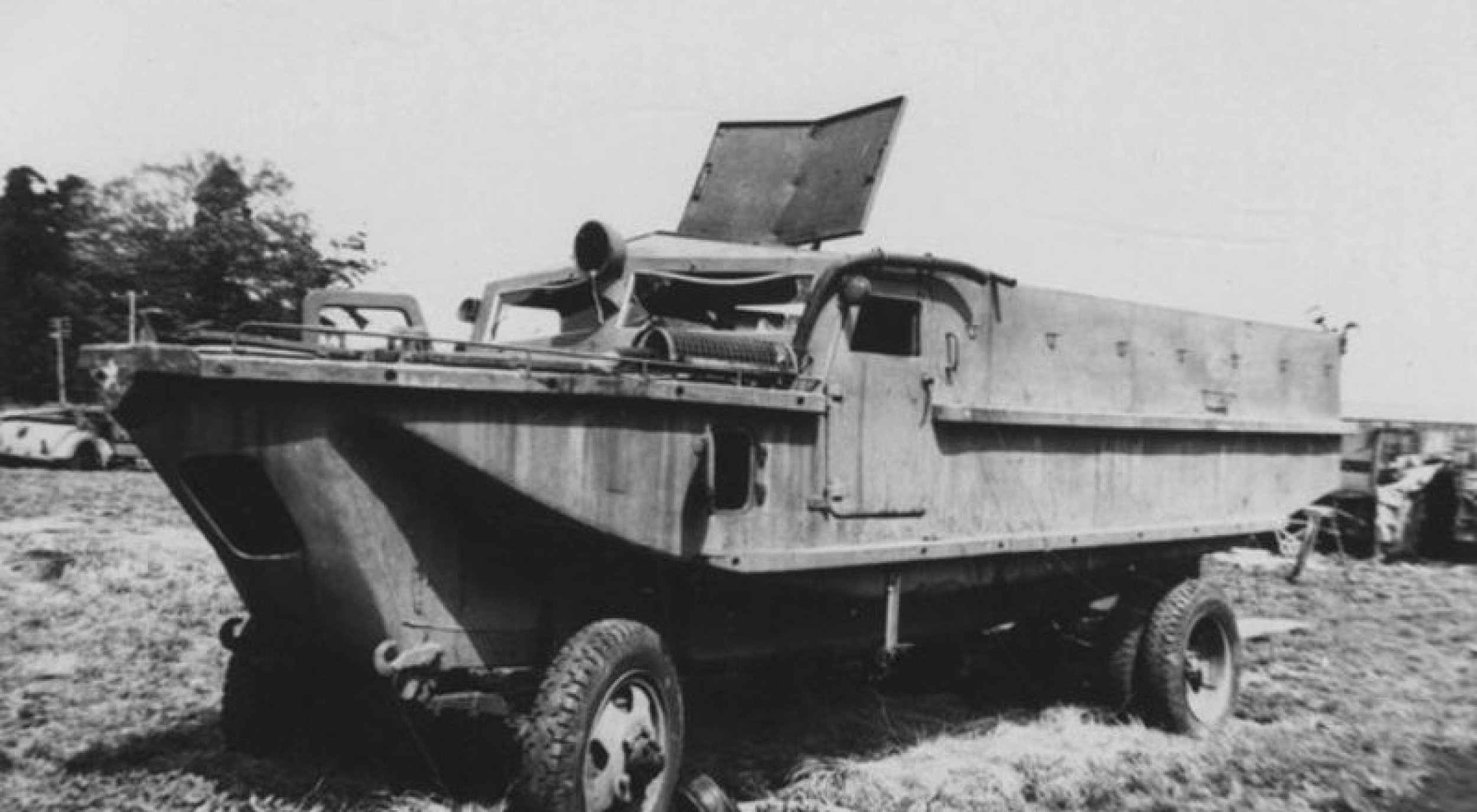 Can you identify this World War II-era amphibious vehicle?